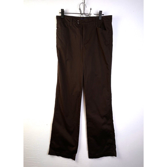 Bandolinoblu Denim Pants Women's 10 Stretch Brown Straight Legs Casual Work - Picture 15 of 15